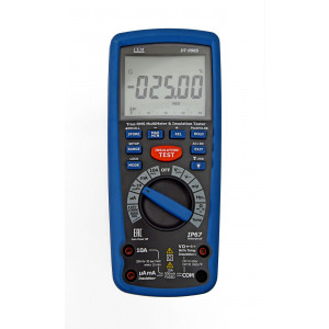 DT-9985 Измеритель сопротивления изоляции с True RMS мультиметром, Измеритель сопротивления изоляции (1000В) до 4ГОм ±2%