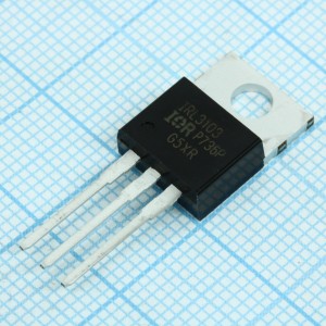 IRL3103PBF, Транзистор полевой MOSFET N-канальный 30В 56А 83Вт, 0.014 Ом