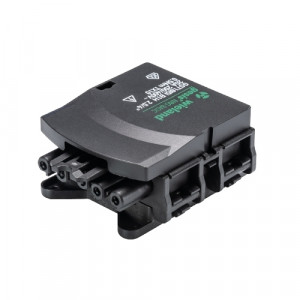 Модуль GST18I5I B1H F7V SW, Модуль отвода питания для плоского кабеля серия gesis NRG, 5 полюсов, подключение к модулю разъемом GST18i5, номинальное напряжение: 250V / 400V, номинальный ток: 20A, цвет: черный