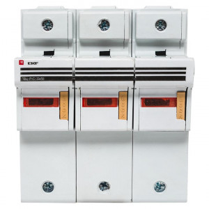 Предохранитель-разъединитель для ПВЦ 22х58 3п pr-22-58-3