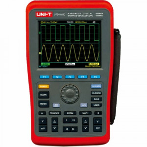 UTD1102C, Осциллограф цифровой портативный, 2 канала x 100МГц