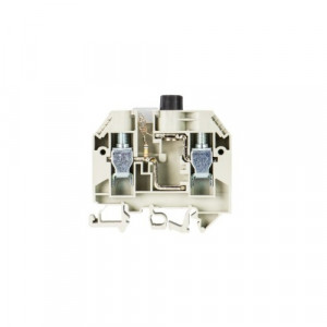 Предохранительная клемма WK 10/SIU6,3X32M.NGL, Предохранительная клемма, тип предохранителя: 6,3x32, тип фиксации провода: винтовой, номинальное сечение: 10 мм кв., 10A, 500V, ширина: 12 мм, цвет: серый, тип монтажа: DIN35