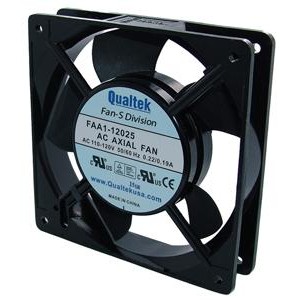 FAA1-12025QBMT31, Вентиляторы переменного тока AC FAN 120x25mm Ball 230VAC TERM