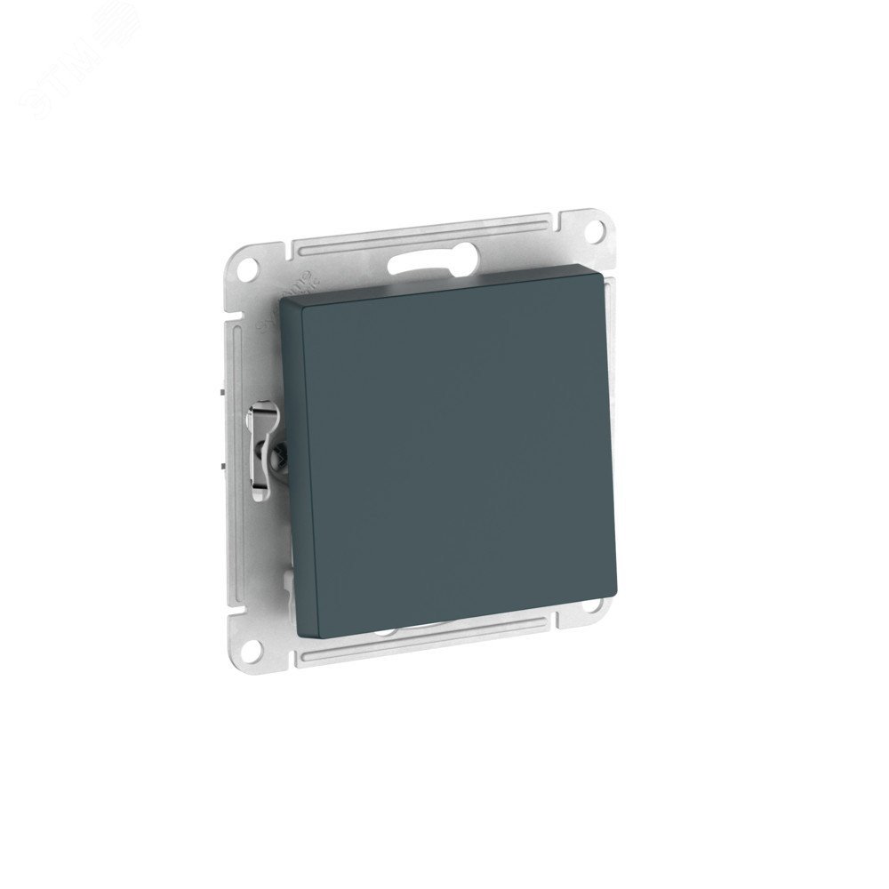 Изображение товара ATLASDESIGN 1-клавишный выключатель схема 1 10А изумруд быстро зажимные клеммы