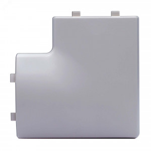 Угол плоский для напольного канала 75х17 мм APSP G, цвет серый 05912