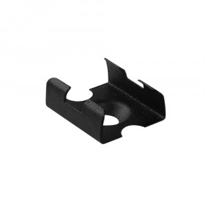 Крепеж монтажный MIC-PDS-BLACK сталь 025933, Монтажный крепеж из окрашенной стали для углового профиля MIC, PDS. Цвет - ЧЕРНЫЙ. Крепление на поверхность и для соединения профилей между собой.