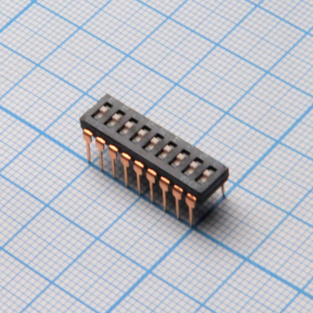 NDIR-09H-V, Движковые переключатели Diptronics купить оптом и в розницу