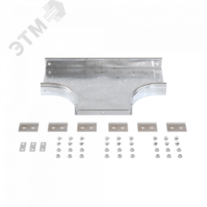 Ответвитель для лотка Т-образ. горизонт. DPT 100х50 в комплекте с крепеж. эл. 36122K