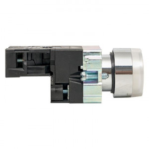 Кнопка BA21 с подсветкой 24В белая NO PROxima xb2-bw21-24