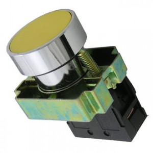 3SA8-BA51, Кнопочный переключатель серии 3SA8 с потайным толкателем без фиксации на замыкание, NO, 240В, 3А