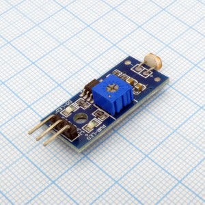 Модуль фоторезистора, питание от 3.3 до 6 вольт DC