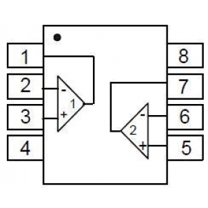 LM2904AQTH-13, Усилитель операционный 36V Quad Comparator 500uA 20nA 100dB