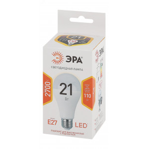 Лампа светодиодная A65-21W-827-E27 грушевидная 1680лм Б0035331