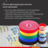Хомут многоразовый, мягкий, на тканевой основе шириной 16мм, в рулоне 5м, черный 285X16BL