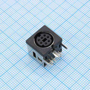 DS1093-03-BN70, minidin 7 конт (м) на плату