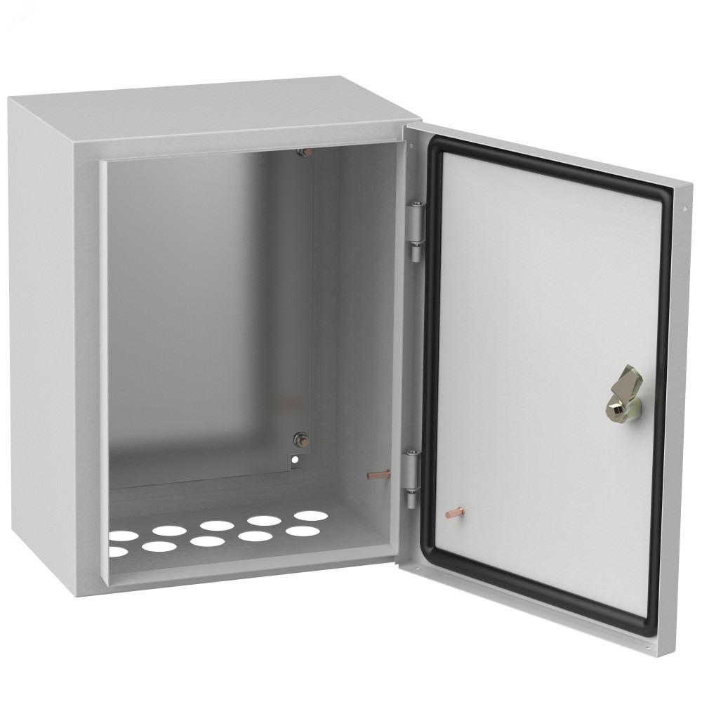 Изображение товара Металлический корпус ЩМП-1-0 395х310х220мм IP54 для электрощитового оборудования