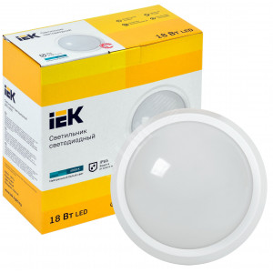 Светильник LED ДПО 5050 18Вт 4000К IP65 круг белый LDPO0-5050-18-4000-K01