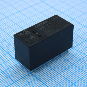 G2RL-14E-12DC, Силовое реле 16А одна группа на переключение катушка 12В (29x12.7x15.7)мм монтаж в отверстие