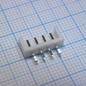 B4B-EH-A (LF)(SN), Разъем типа провод-плата, 2.5 мм, 4 контакт(-ов), Штыревой Разъем, Серия EH, Сквозное Отверстие