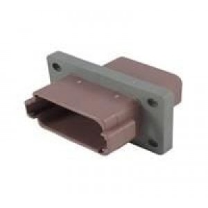 DT04-12PD-L012, Автомобильные разъемы REC, 12P, BRN, N, FLANGE, D