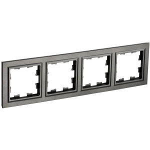 Рамка 4-м BRITE РУ-4-БрТБ бронза BR-M42-K45