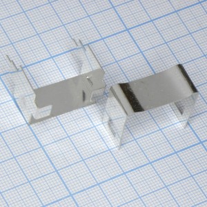 EP20 yoke + clamp, Скоба+хомут для сердечника EP20