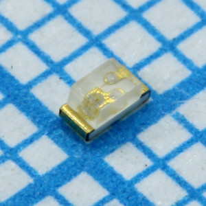 APT1608ZGCK, Светодиод SMD 1.6x0.8мм зеленый 120° 350мКд прозрачный 3.3В