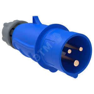 Вилка эл. каб. 32А 2P+PE 220В IP44 MAGNUM ССИ-023 PSN01-032-3