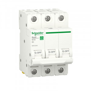 Schneider Electric RESI9 Автоматический выключатель (АВ) B 6А 3P 6000A