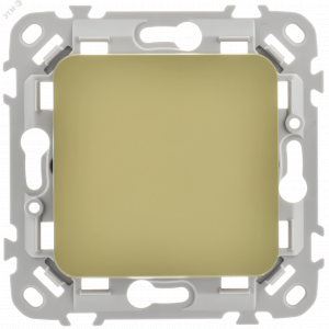 FLITE Выключатель 1-клавишный 10А ВС11-1-0-ФлО оливковый IEK FI-V10-0-10-1-K26