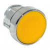Исполнительный механизм кнопки XB4 желтый плоский возвратный без фиксации, без подсветки IP65 EKF XB4BA-Y-65