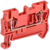 Клемма пружинная КПИ 2в-2,5 31А красный YZN11-002-K04
