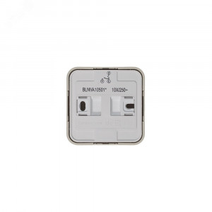 Выключатель 2-кл. ОП Blanca 10А IP20 (сх. 5) 250В с изолир. пластиной беж. SE BLNVA105017