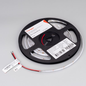 Лента COB-X544-8mm 24V Blue (11.5 W/m, IP20, CSP, 5m) 032175(2), Светодиодная лента COB-X544 сплошной засветки без видимых светодиодов, открытая. Светодиоды CSP, 544 шт/м (2720 шт на 5 м), белая плата, ширина 8 мм, скотч 3M. Цвет свечения СИНИЙ, угол 140°. Питание 24V, мощность 11.5 Вт/м (57.5 Вт на 5 м). Размеры 5000x