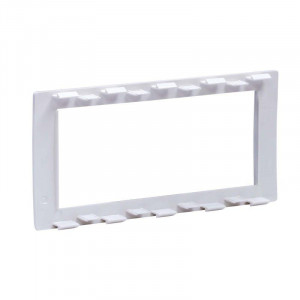 Рамка 4мод. универс. под Brava/VIVA/45х45 бел. F00013
