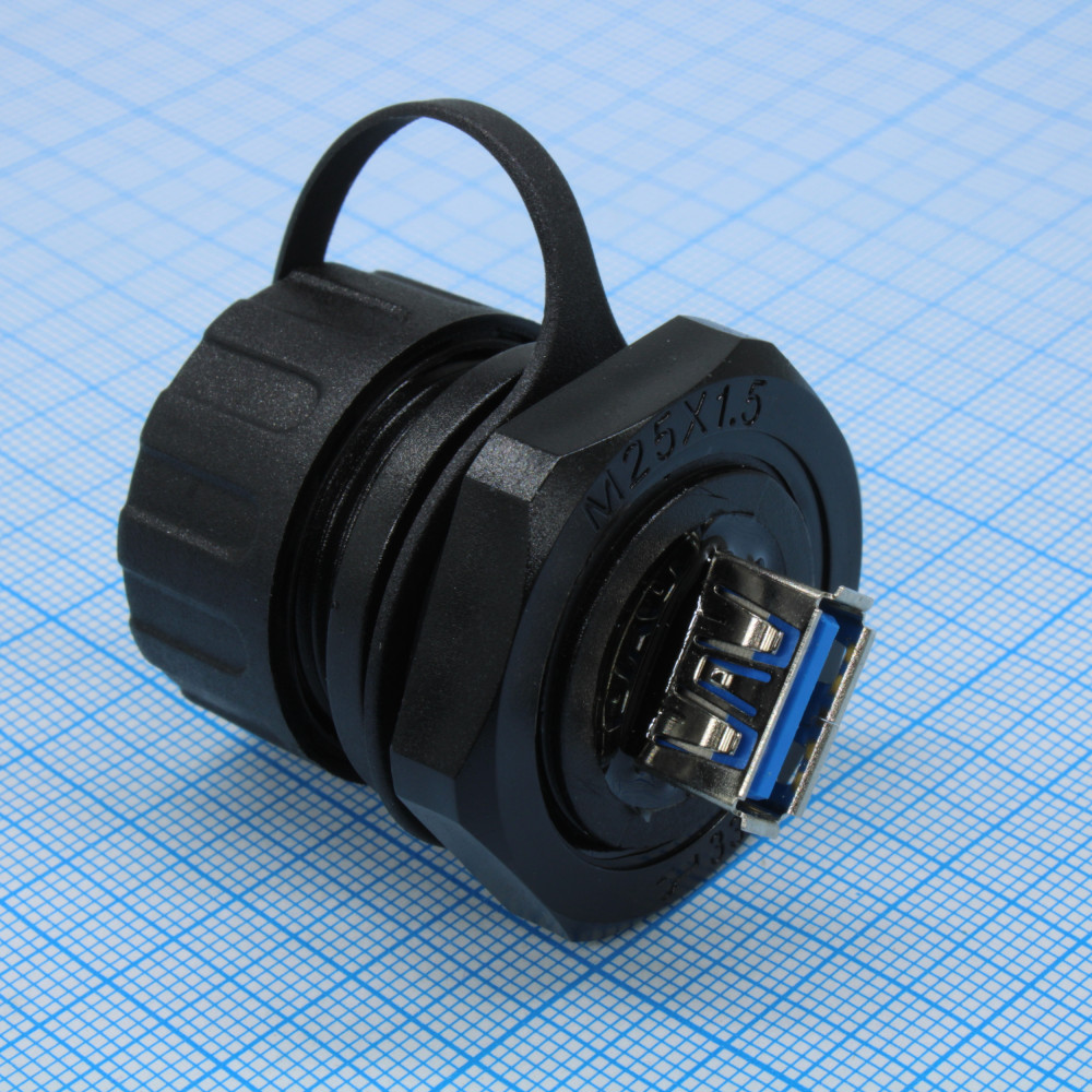 Изображение товара Герметичный разъем M25USBZ0-3.0G от SZC для надежных соединений