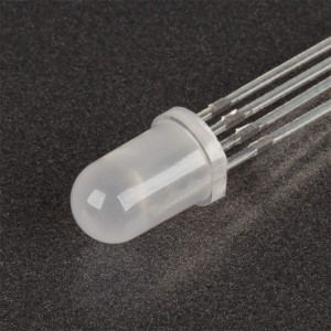 Светодиод ARL-5613RGBW/4A 010612, Поставка под заказ от 5000 шт. Выводной круглый светодиод, d=5 мм, белая матовая линза. Цвет свечения RGB: красный (640 нм), зеленый (525 нм), синий (465 нм). Угол излучения 60°. Сила света Iv=300-1200 при If=20 мА. VF=1.9-2.5 В (красный). VF=2.9-3.5 В (з