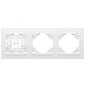 Рамка 3-м Минск горизонтальная бел. Basic ERM-G-303-10