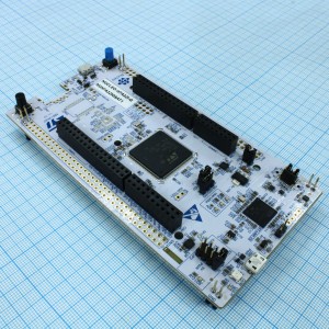 NUCLEO-H7A3ZI-Q, Отладочная плата для микроконтроллера STM32H7A3ZIT6Q Nucleo-32