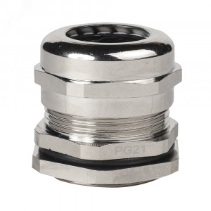 Сальник металлический PGM21-(Dпроводника 15-18мм)-IP68-КЭАЗ 350599