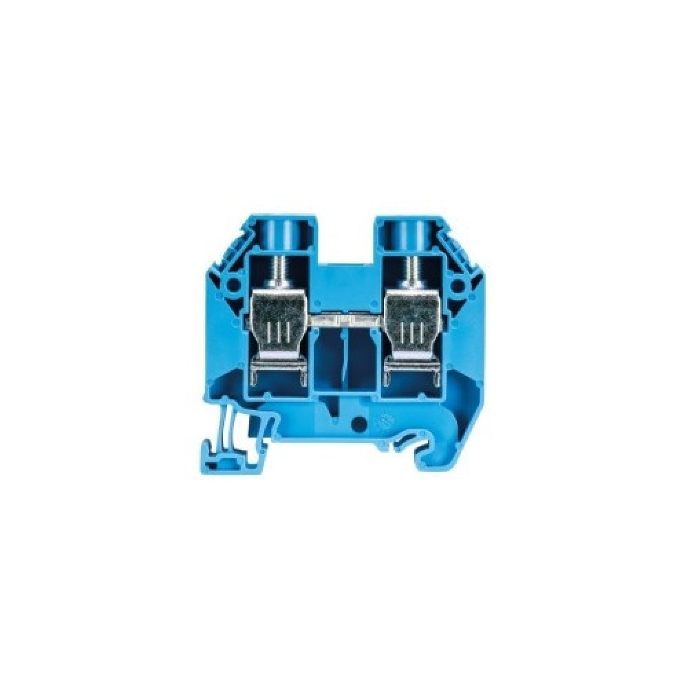 Изображение товара Проходная клемма WT 16 BL Wieland Electric GmbH DIN 35, винтовая, 16 мм кв., 76А, синий