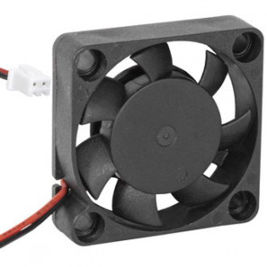 RQD 3006MS 12VDC, Вентилятор 12В 30x30х7мм, 9000 об/мин, 0.95м3/час, 26.1дБ, подшипник скольжения, тип вывода - провод