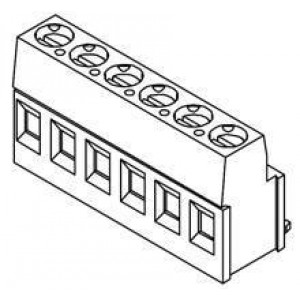 39880-1202, Фиксированные клеммные колодки EURO TERM BLOCK 5.08 5.08MM 2 POS RT ANGL