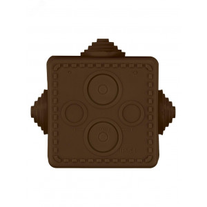 Распаячная коробка ОП 65х65х50мм, крышка, 