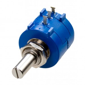 3590S-2-203L, Потенциометр 20кОм 2Вт линейный, IP40, вал 6.34мм