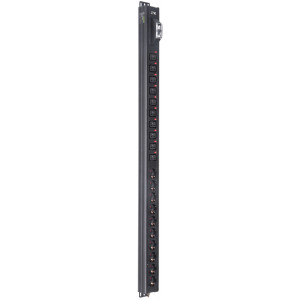 BASE PDU PV1101 24U 1ф 16А 10SCHUKO 10C19 без каб. BS-PV70-10D-10C19-11