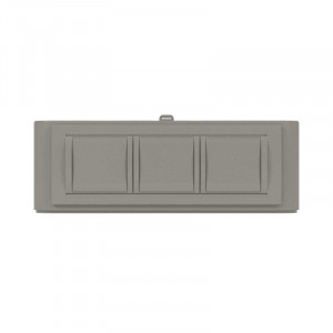 Вертикальное расширение напольной башенки BUS, серое 09071