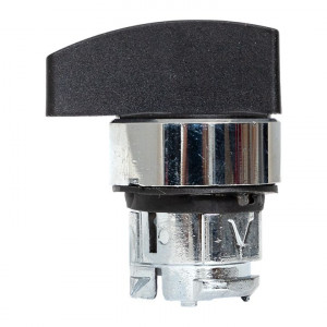 Исполнительный механизм переключателя ХB4 на 2 положения возвратный без фиксации, без подсветки с длинной ручкой IP65 EKF XB4BJ2-65