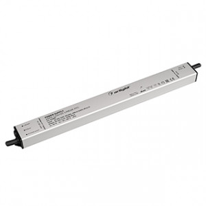 Блок питания ARPV-LG24100-LINEAR-PFC (24V, 4.2A, 100W) 034889, Источник напряжения с гальванической развязкой для светодиодных изделий. Входное напряжение 220-240 VAC. Выходные параметры: 24 В, 4.2А, 100 Вт. Встроенный PFC >0.95. Тонкий металлический корпус IP67. Вход: 220-240VAC. Выход: 24VDC. Размер 320х30х21 mm..