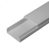 Кабель-канал серый RAL 7035 2-й замок в п/э 40х16 мм (56м/уп) PR03.0074